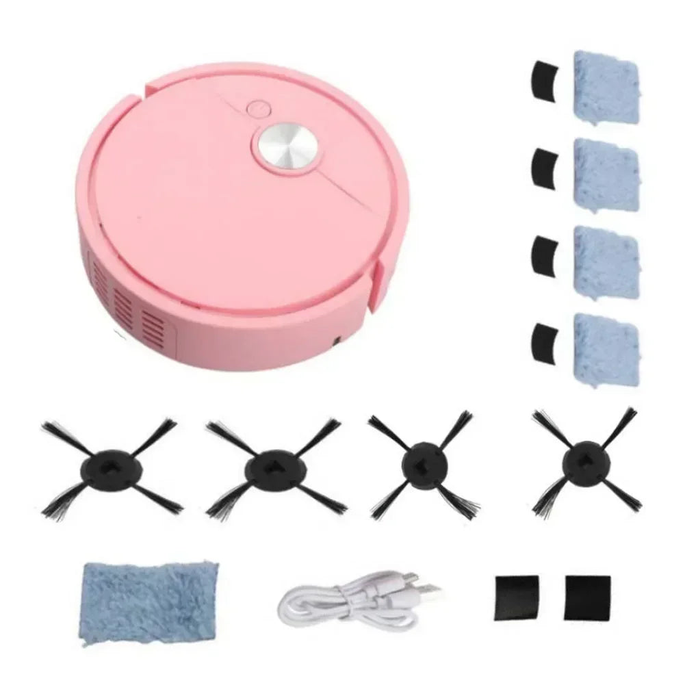 3-in-1 Robot Vacuum Cleaner Remote Control And Scheduling Smart Navigation Customizable Cleaning Modes Smart Sweeping Robot