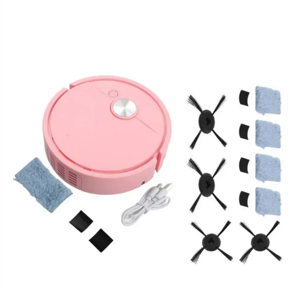 3-in-1 Robot Vacuum Cleaner Remote Control And Scheduling Smart Navigation Customizable Cleaning Modes Smart Sweeping Robot
